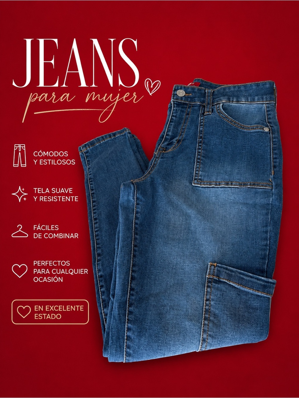 Guess Skinny Women's Denim Jeans in Medium Blue Wash